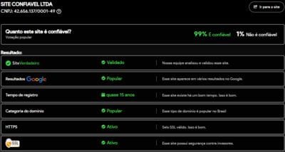 Site verificado e verdadeiro:d11com